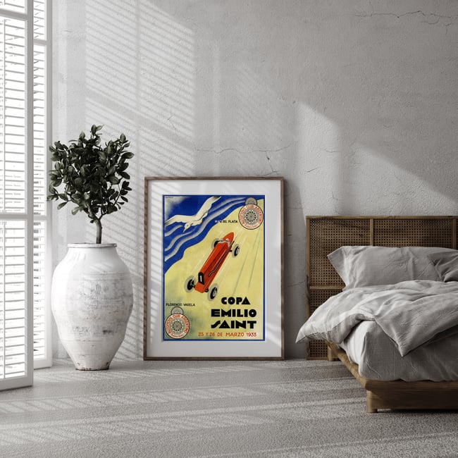 Copa Emilio Saint | Pachelo | 1933 | Wall Art Print | Vintage Poster