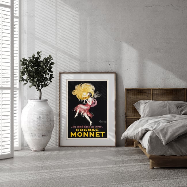 Cognac Monnet | Leonetto Cappiello | 1927 | Vintage Ads | Wall Art Print | Vintage Poster