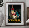 Campari L'aperitivo | Marcello Nizzoli | 1926 | Vintage Ads | Wall Art Print | Vintage Poster