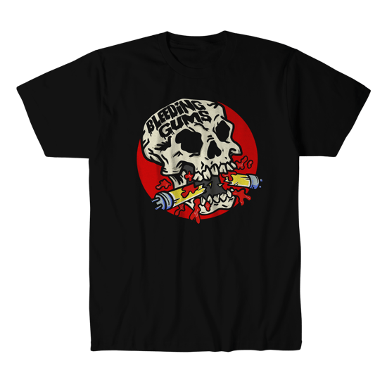 BLEEDING GUMS WRESTLING-SKULL LOGO SHIRT | Deathmatch Worldwide