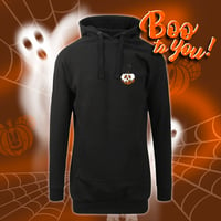 Image 2 of 🔸PRECOMMANDE🔸 ROBE SWEAT noir citrouille empoisonnée - collec 🎃 BOO TO YOU 🎃