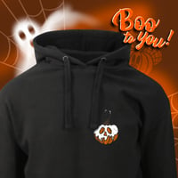 Image 3 of 🔸PRECOMMANDE🔸 ROBE SWEAT noir citrouille empoisonnée - collec 🎃 BOO TO YOU 🎃