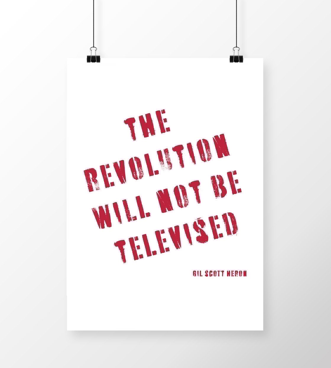 Image of The Revolution Will Not Be Televised