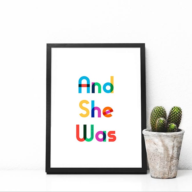 Image of And She Was