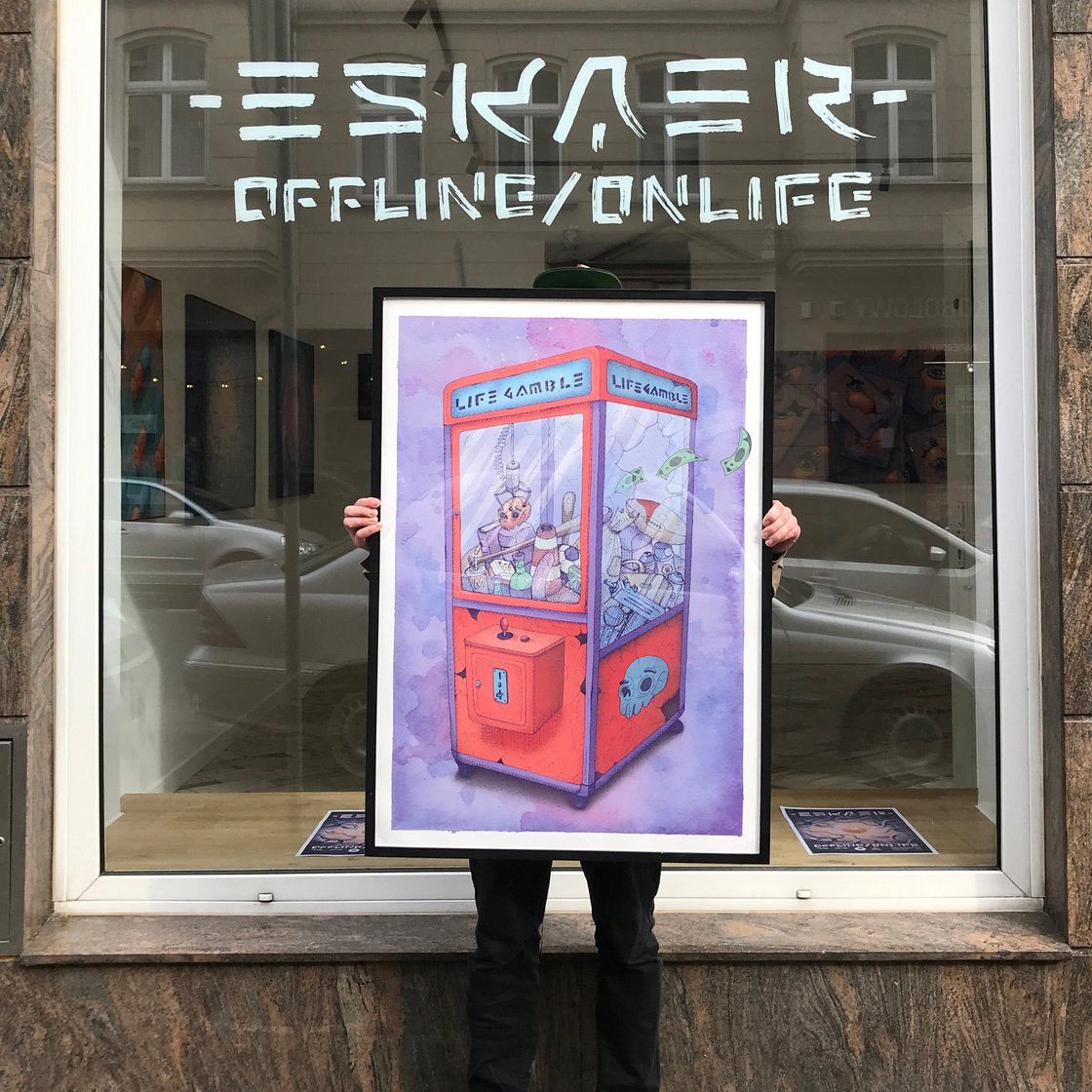 Image of Life Gamble Poster