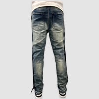 Image 3 of Snap Buttons Blue Jean