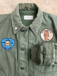 Image 4 of 60s US NAVY A-2 DECK JACKET