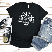 Image 3 of CHAA Fundraiser Hurricanes Basketball Hoop 