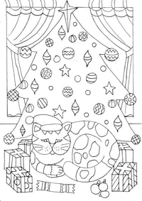 Image 3 of Christmas Colouring Book
