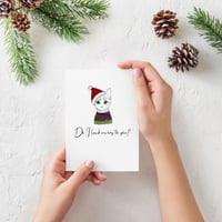 Image of Christmas Card - Do I look Merry to you?