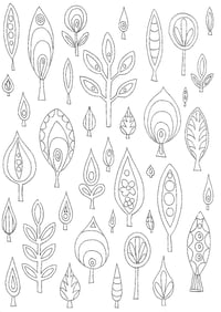 Image 3 of The Four Seasons: A Colouring book for all times of the year
