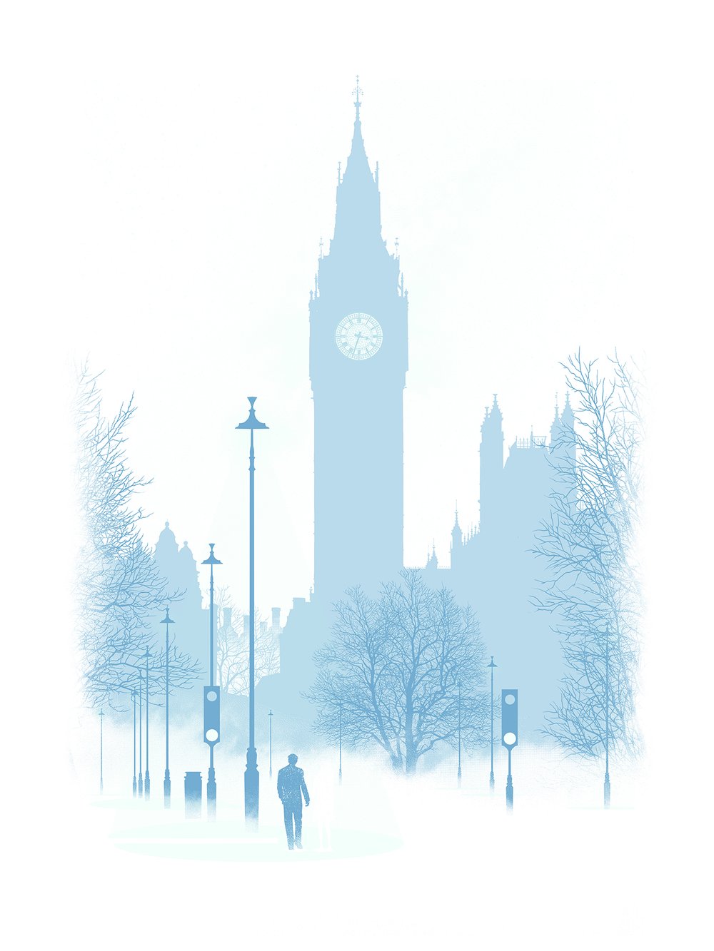 "TIME IS A GIFT" - BLUE EDITION