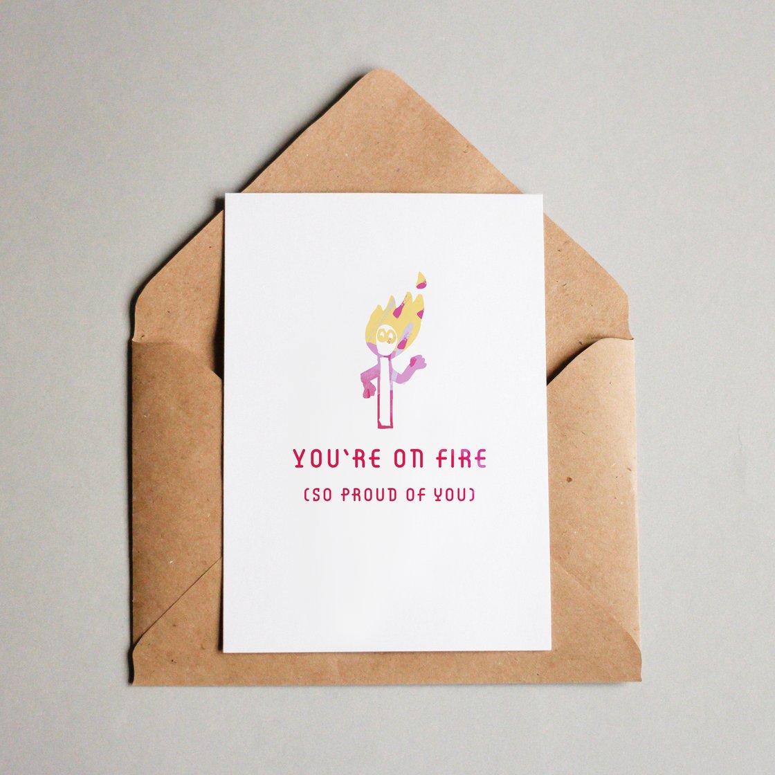 Image of You're on fire! (so proud of you)