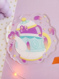 Image 1 of PRE-ORDER Teapot Ghost Acrylic Coaster