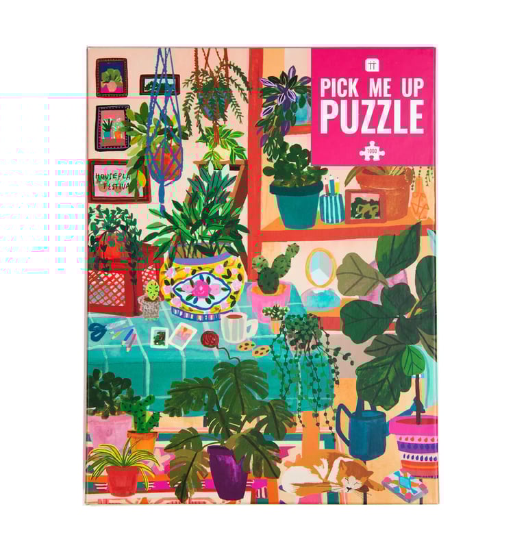 PUZZLE 1000 PIÈCES - PLANTES D'INTÉRIEUR, TALKING TABLES
