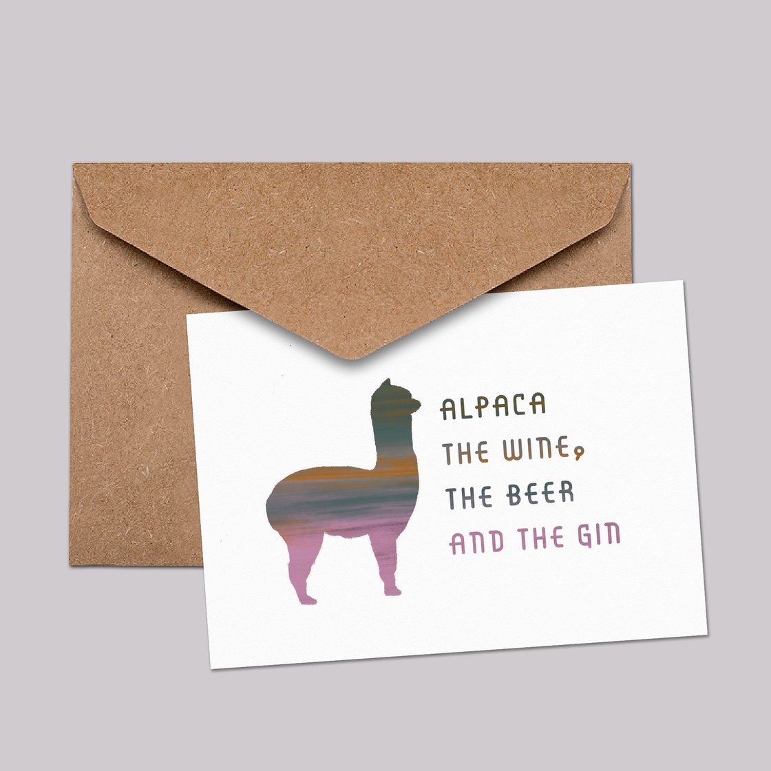 Image of Alpaca the wine, the beer and the gin