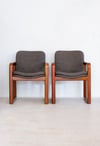 Paire de fauteuils vintage scandinave