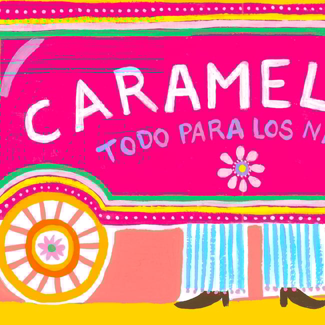 AFFICHE CARAMELOS
