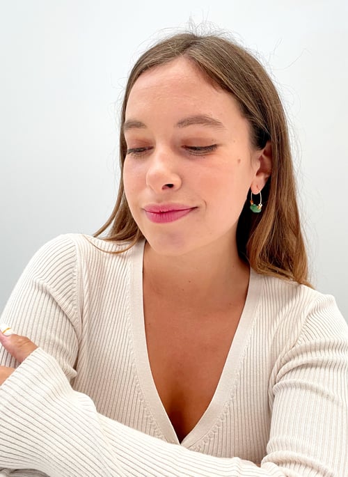 Image of Aros MARA - Ágata Verde