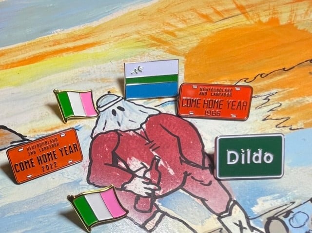Image of Newfoundland Lapel Pins