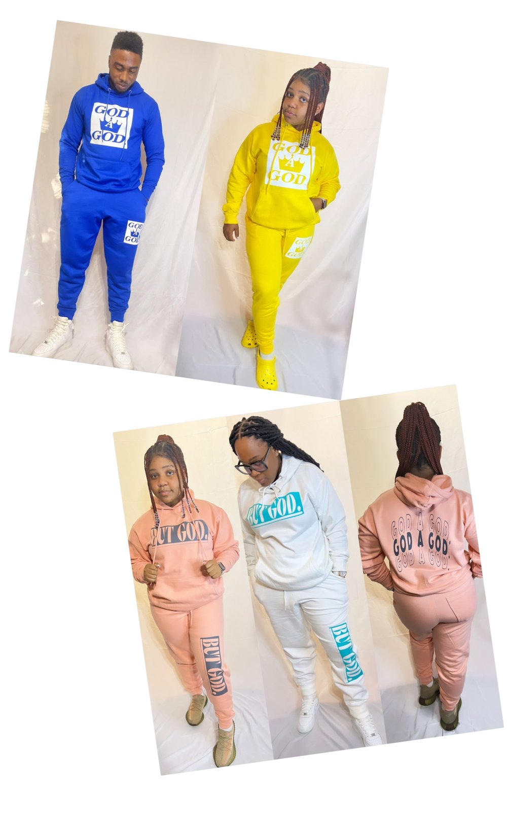 Image of "God A God" Hoodie Set