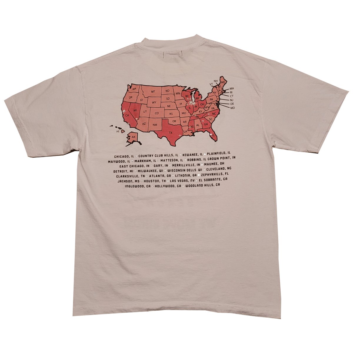 We Move Birds tee(white)