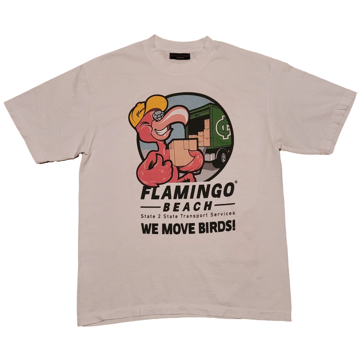 We Move Birds tee(white)