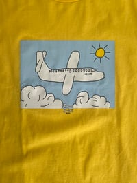 Image 2 of Plane Tee - Yellow