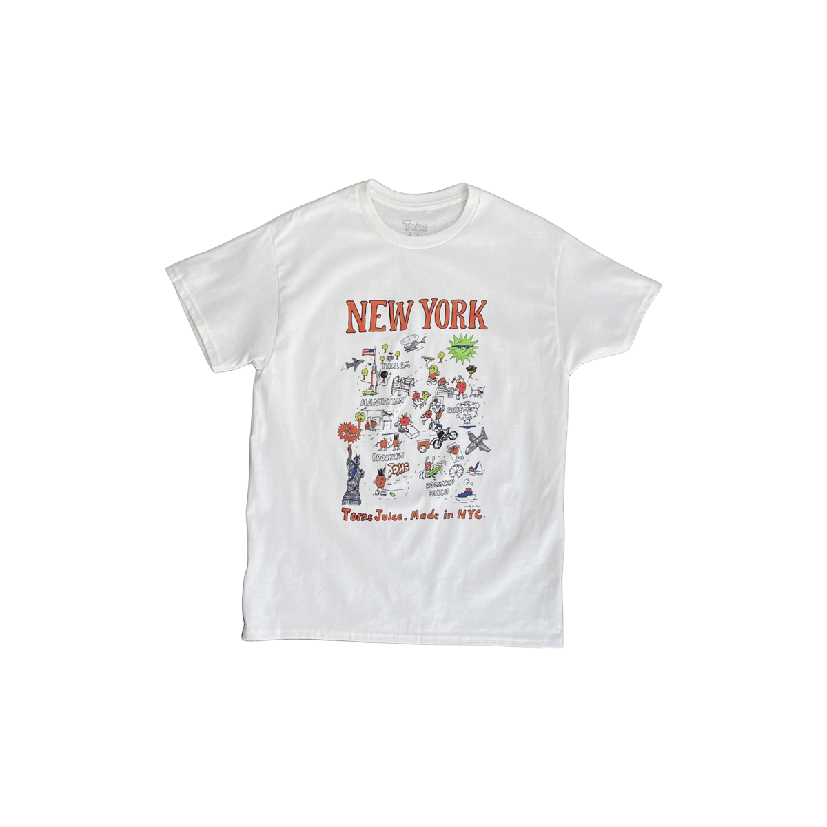 Image of New York City Tee - White