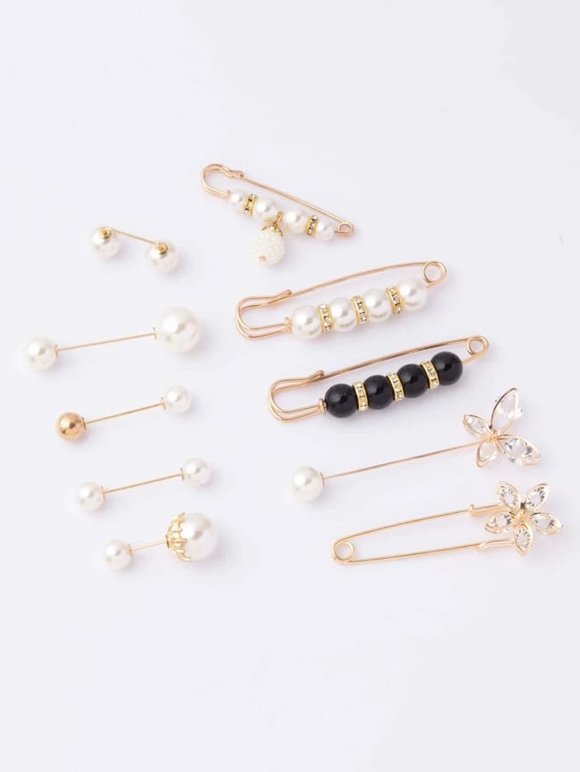 Slip on Pearl Hijab Pins – Modestia Collection