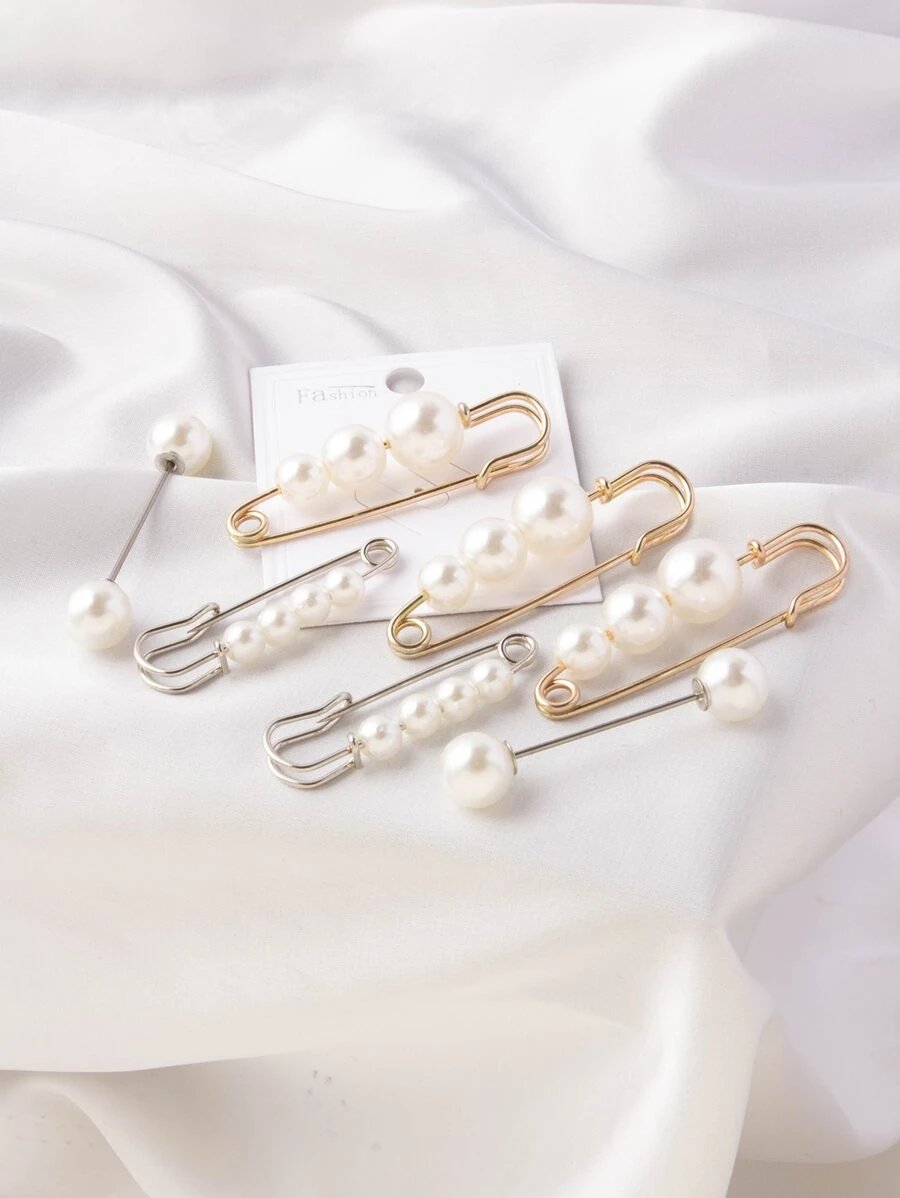 Slip on Pearl Hijab Pins – Modestia Collection