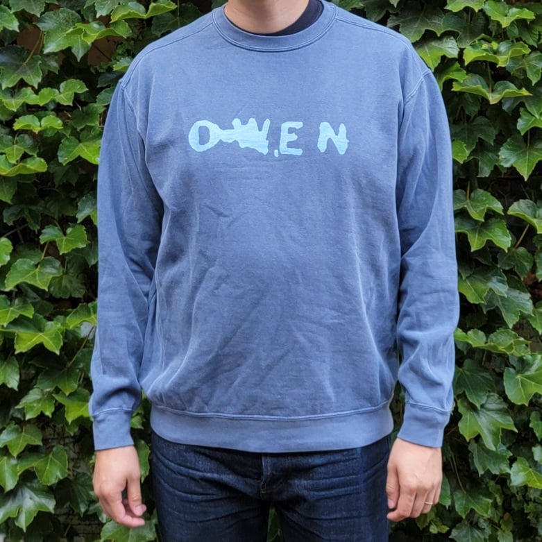 Owen Crew Neck Sweatshirt (Denim)