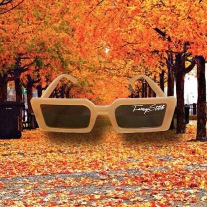 Image of square fashion sunglasses 