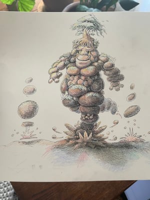 Image of Original Drawing "Boulder Boy #1"