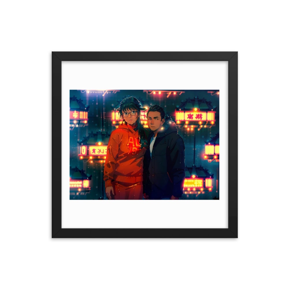 ZEN EXP - “Fan Luv” Framed photo paper poster