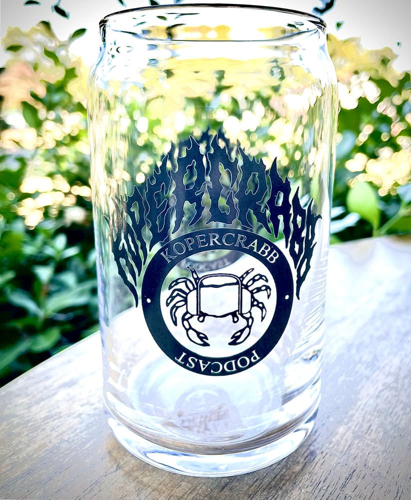 Image of KOPERCRABB 'CAN' GLASS