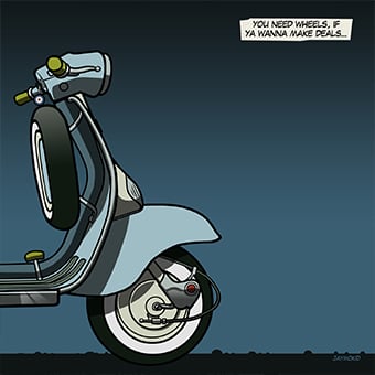 Image of You Need Wheels