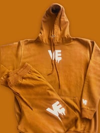 Image 1 of Mustard Unisex Logo Sweatsuit