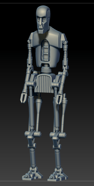Image of Torture Robot modeled by Skylu3D
