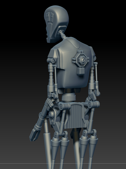 Image of Torture Robot modeled by Skylu3D