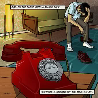 Image of Girl On The Phone