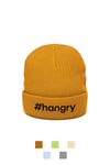 #hangry ribbed knit beanie