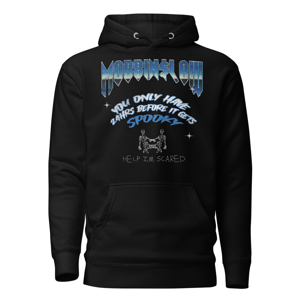 Image of Vintage Help I'M Scared Hoodie