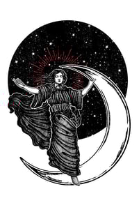 Image 2 of "Head In the Clouds" 13"x19" Fine Art Print