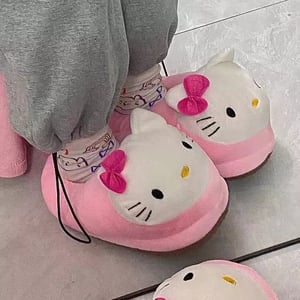 Image of MEGA Hello Kitty Slippers