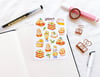 Lemon Desserts Sticker Sheet