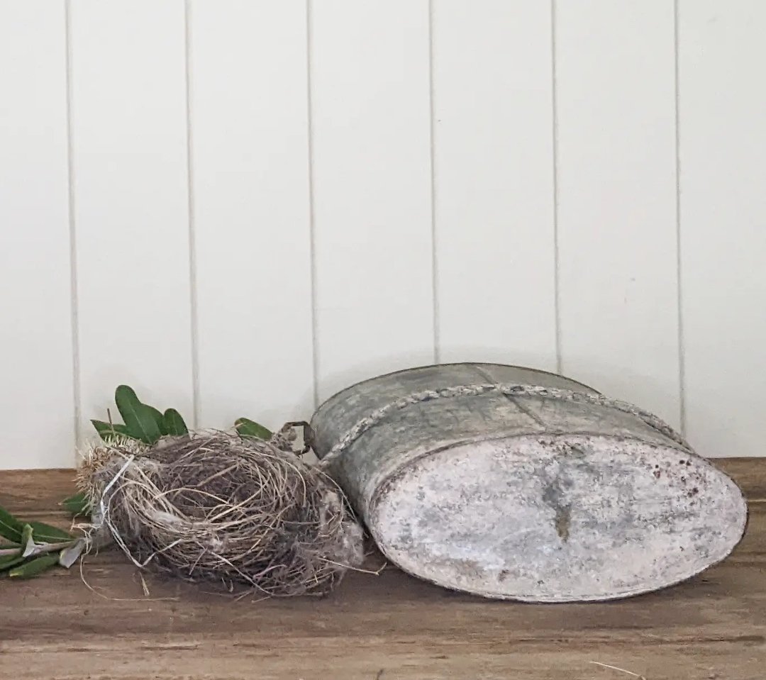 Image of Galvanized Flask 