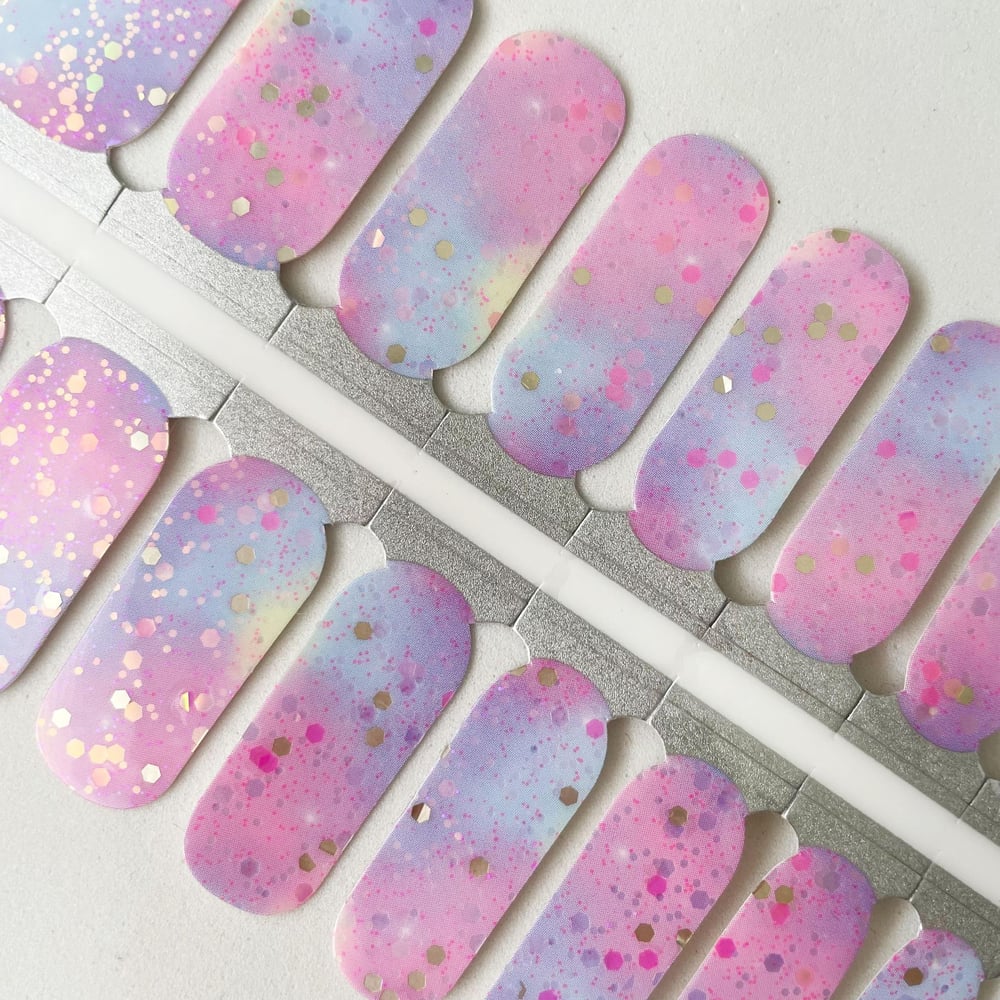 Fairy Floss Nail Polish Strip | Confetti Hill