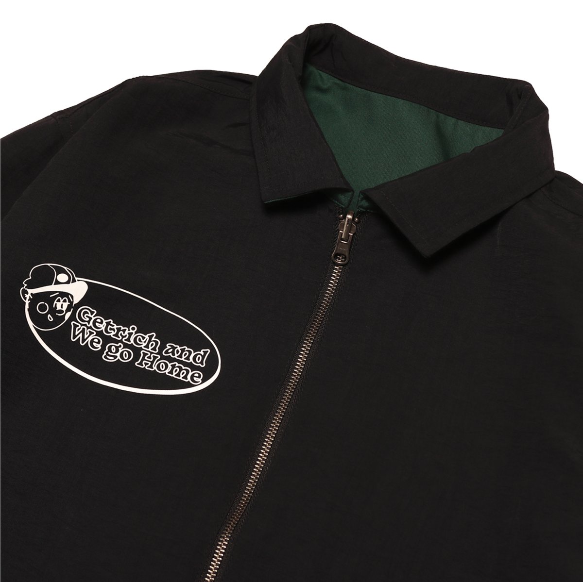Image of Reversible Zip-up JACKET 