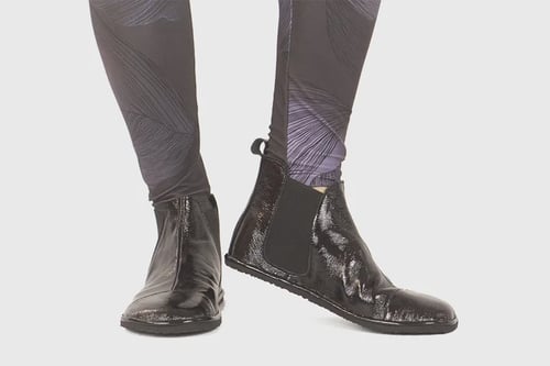 Image of Chelsea Boots in Black Patent - 37 and 39 EU - Ready to ship